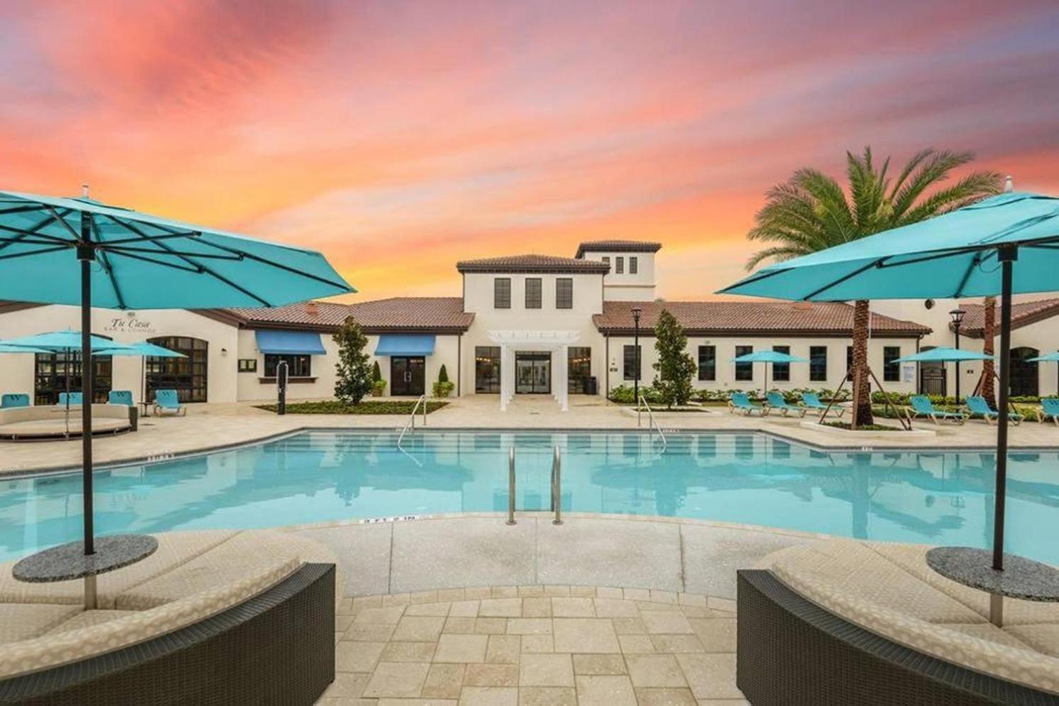 Large Villa Wprivate Pool Game Room Waterpark Kissimmee Bagian luar foto