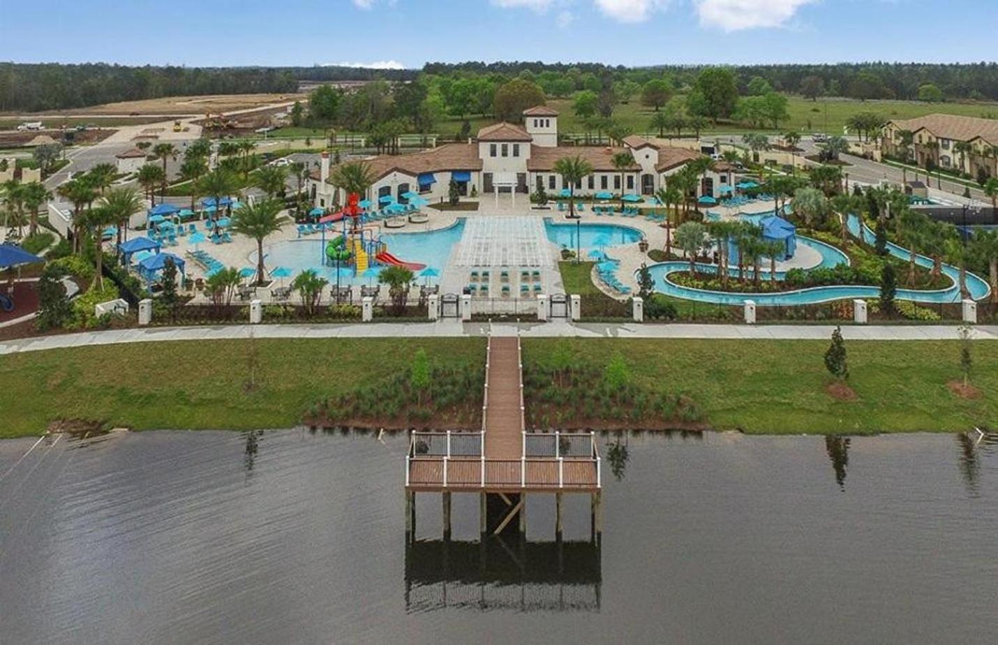 Large Villa Wprivate Pool Game Room Waterpark Kissimmee Bagian luar foto